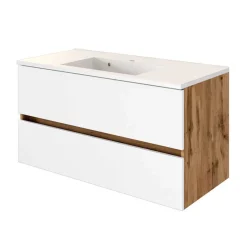 Sale Wohnen Waschplatz & Hochschrank fürs Bad - Maklesa (dreiteilig)