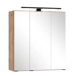 Clearance Wohnen Waschplatz & Midi-Schrank Set - Crystoga (dreiteilig)