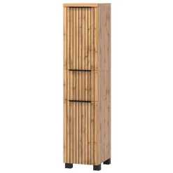 Clearance Wohnen Waschplatz & Midi-Schrank Set - Crystoga (dreiteilig)