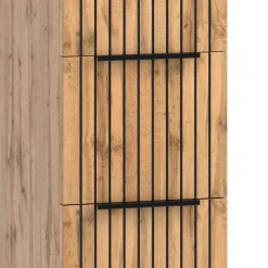Clearance Wohnen Waschplatz & Midi-Schrank Set - Crystoga (dreiteilig)