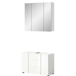 Clearance Wohnen Waschplatz & Spiegelschrank Set - Vitablos (zweiteilig)