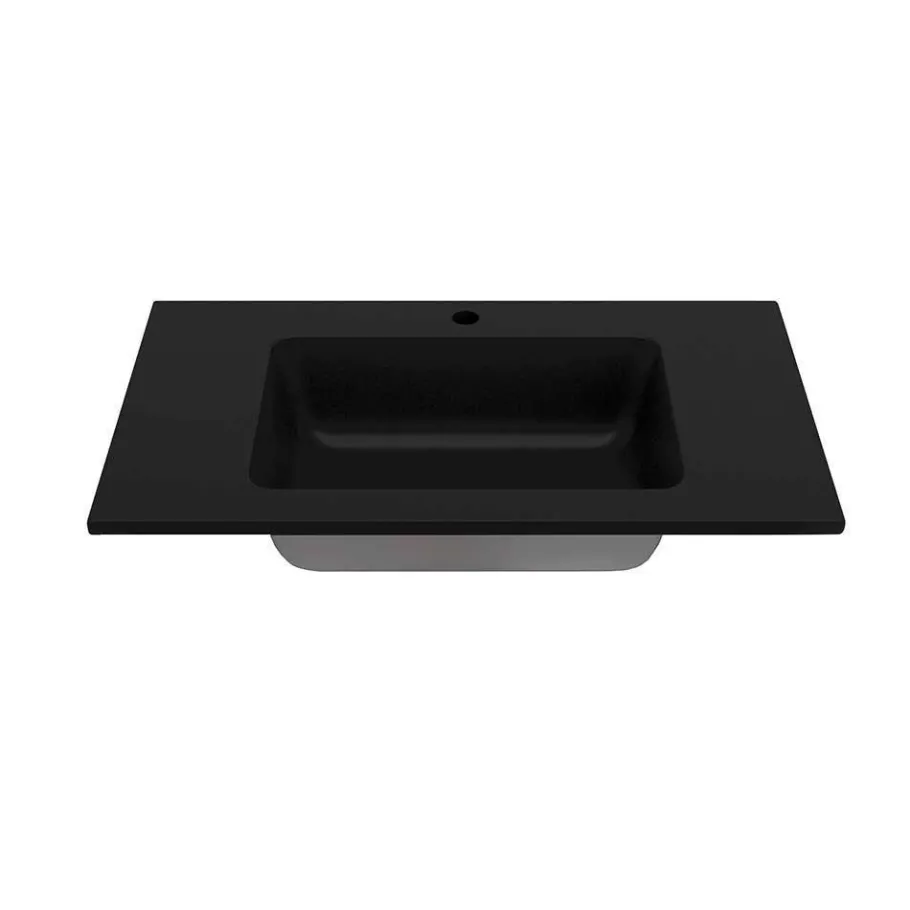Clearance Wohnen Waschtisch & LED Spiegel & Oberschrank - Crystoga (dreiteilig)