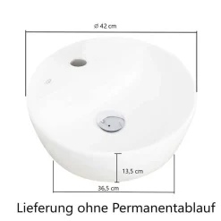 Clearance Wohnen Waschtisch Set mit Midischrank fürs Bad - Leitha (dreiteilig)