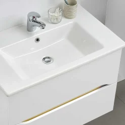 Hot Wohnen Waschtischkonsole mit LED Licht - Zenata