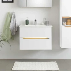 Hot Wohnen Waschtischkonsole mit LED Licht - Zenata