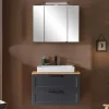 Outlet Wohnen Waschtischkonsole und Spiegelschrank Set - Novelya (zweiteilig)