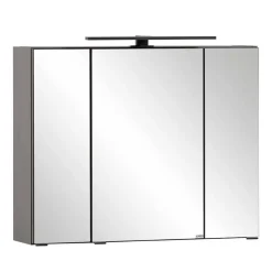 Outlet Wohnen Waschtischkonsole und Spiegelschrank Set - Novelya (zweiteilig)