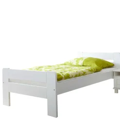 Best Wohnen Weiß lackiertes Holzbett günstig - Jean