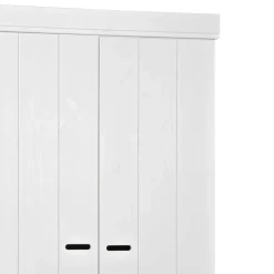 Clearance Wohnen Weißer Kleiderschrank im Skandinavischen Stil - Mattressa