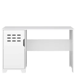 Discount Wohnen Weißer Schreibtisch im Skandi Design - Naidlas