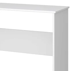 Discount Wohnen Weißer Schreibtisch im Skandi Design - Naidlas