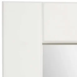 Online Wohnen Weißer Wandspiegel 50x150x2 cm - Bistrita