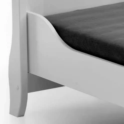 Hot Wohnen Weißes Holz Babybett inklusive Umbauseiten - Satumare