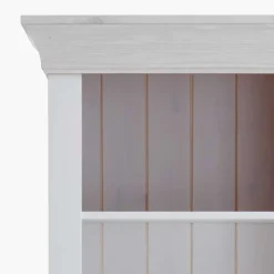 Best Wohnen Weißes Kinder Standregal mit 2 Schubladen - Satumare