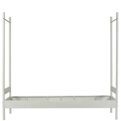 Best Wohnen Weißes Metallbett mit Baldachin - Jenva
