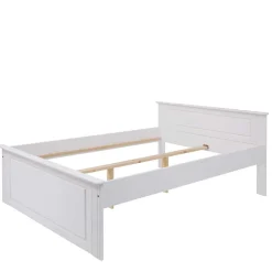 Discount Wohnen Weißes Schlafzimmer aus Holz - Velriva (vierteilig)