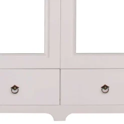 Discount Wohnen Weißes Schlafzimmer aus Holz - Velriva (vierteilig)