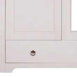 Discount Wohnen Weißes Schlafzimmer aus Holz - Velriva (vierteilig)