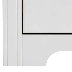Discount Wohnen Weißes Schlafzimmer aus Holz - Velriva (vierteilig)