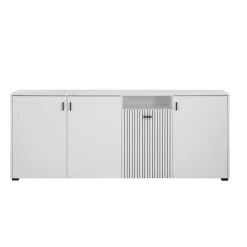 Clearance Wohnen Weißes Sideboard mit zwei Metern Breite - Dualkos