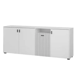 Clearance Wohnen Weißes Sideboard mit zwei Metern Breite - Dualkos