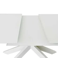 Wohnen Weißglas Tisch mit Liftmechanik Auszug - Glasper