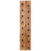 Discount Wohnen Weinflaschenhalter aus Mangobaum Massivholz - Indri