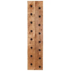 Discount Wohnen Weinflaschenhalter aus Mangobaum Massivholz - Indri
