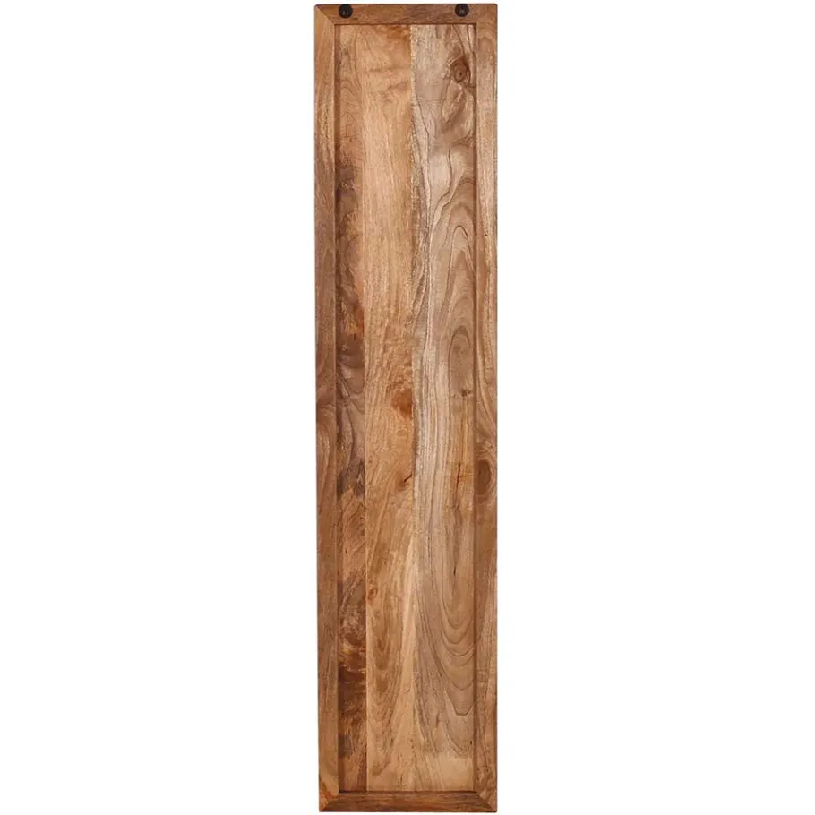 Discount Wohnen Weinflaschenhalter aus Mangobaum Massivholz - Indri