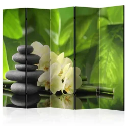 Wohnen Wellness Zen Foto Paravent mit Orchideen - Onias