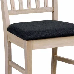 Best Wohnen White Wash Esstischgruppe aus Eiche - Pessoa (fünfteilig)