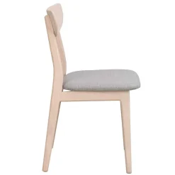 Best Wohnen White Wash Holzstühle im Retrostil - Lirou (2er Set)