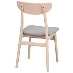 Best Wohnen White Wash Holzstühle im Retrostil - Lirou (2er Set)