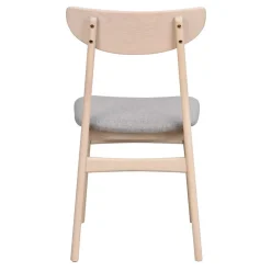 Best Wohnen White Wash Holzstühle im Retrostil - Lirou (2er Set)