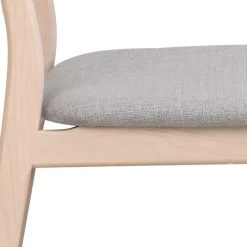 Best Wohnen White Wash Holzstühle im Retrostil - Lirou (2er Set)