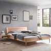 Online Wohnen Wildbuche Bett mit 140 cm Breite modern - Sesedra