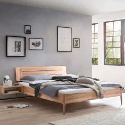 Online Wohnen Wildbuche Bett mit 140 cm Breite modern - Sesedra