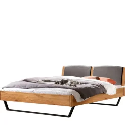 Online Wohnen Wildbuche Designbett im Industrial Stil - Sanatate