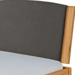 Online Wohnen Wildbuche Designbett im Industrial Stil - Sanatate