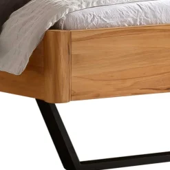 Online Wohnen Wildbuche Designbett im Industrial Stil - Sanatate