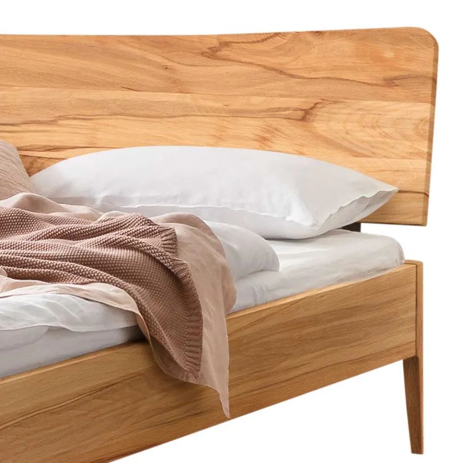 New Wohnen Wildbuche Doppelbett in 160x200 oder 180x200 - Urezzas