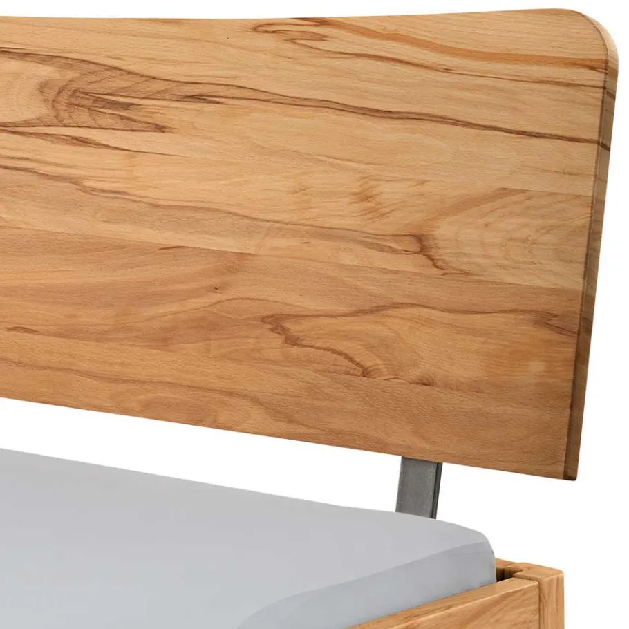 New Wohnen Wildbuche Doppelbett in 160x200 oder 180x200 - Urezzas