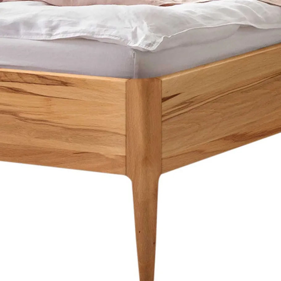 New Wohnen Wildbuche Doppelbett in 160x200 oder 180x200 - Urezzas