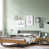 Clearance Wohnen Wildeiche Bett mit Kopfteil Kunstleder - Finca