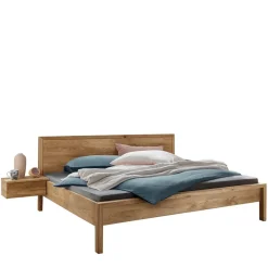 Online Wohnen Wildeiche Bettgestell in 140x200 cm - Martinez