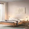 Online Wohnen Wildeiche Doppelbett - kein Kopfteil - Defelira