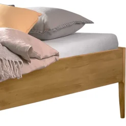 Online Wohnen Wildeiche Doppelbett - kein Kopfteil - Defelira