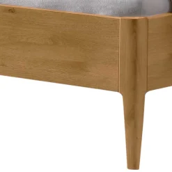 Online Wohnen Wildeiche Doppelbett - kein Kopfteil - Defelira