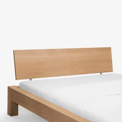 Clearance Wohnen Wildeiche Doppelbett Amando in Honigfarben geölt