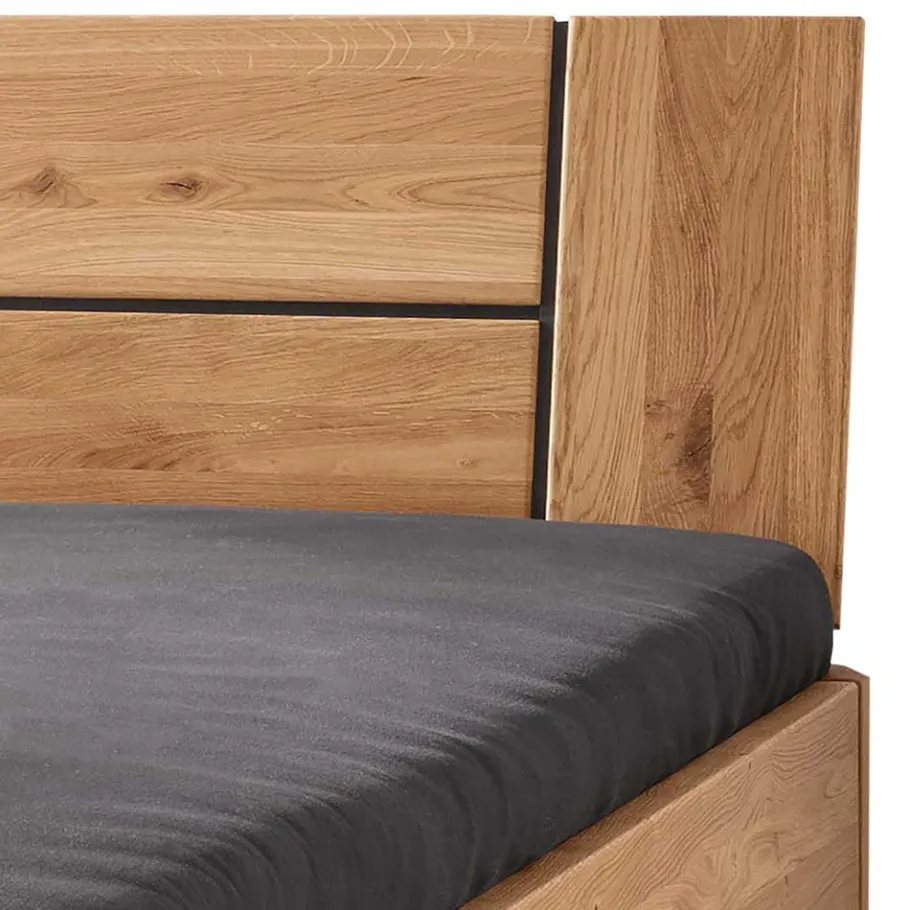Hot Wohnen Wildeiche Doppelbett in drei Größen - Lounger
